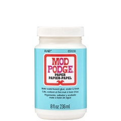 Keo Đa Năng Mod Podge Paper Matte (Hiệu ứng mờ) – Dán, Phủ Bảo Vệ Và Hoàn Thiện Bề Mặt Chuyên Dụng Cho Giấy
