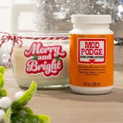 Keo đa năng để dán, phủ bảo vệ, in ảnh MOD PODGE Satin 3 trong 1 làm đồ thủ công