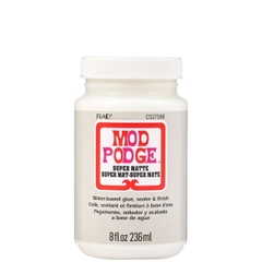 Keo đa năng để dán, phủ bảo vệ, in ảnh MOD PODGE Super Matte 3 trong 1 làm đồ thủ công