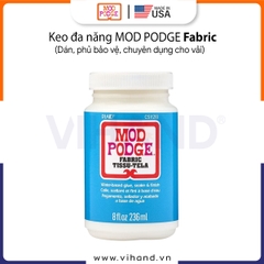 Keo đa năng để dán, phủ bảo vệ, in ảnh MOD PODGE Fabric chuyên dụng cho vải