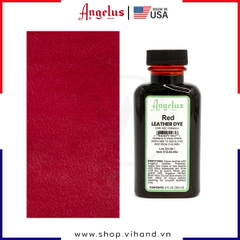Màu nhuộm da Angelus Leather Dye Low VOC Red 90ml (3Oz) – 064
