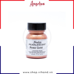 Màu vẽ da, vải Angelus Leather Paint Pearlescent Rose Gold 29.5ml (1Oz) – 456