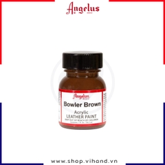 Màu vẽ da, vải Angelus Leather Paint Standard Bowler Brown 29.5ml (1Oz) – 273