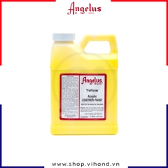 Màu vẽ da vải Angelus Acrylic Leather Paint 472ml (Pint) Yellow - 075