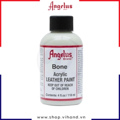 Màu vẽ da, vải Angelus Leather Paint Standard Bone 118ml (4Oz) – 155