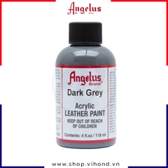 Màu vẽ da, vải Angelus Leather Paint Standard Dark Grey 118ml (4Oz) – 080