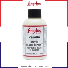 Màu vẽ da, vải Angelus Leather Paint Standard Vanilla 118ml (4Oz) – 160