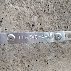 Cuộn nhãn Dymo (IND) Kim loại dùng cho máy dập nổi Rhino M1011 Embosser