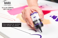 Mực acrylic cao cấp Liquitex Professional Acrylic Ink 186 Dioxazine Purple - 30ml (1Oz)