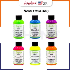 Màu vẽ da, vải Angelus Leather Paint Neon 118ml (4Oz)