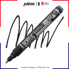Bút đánh dấu Pebeo Acrylic Marker 0.7mm Extra Fine - Black