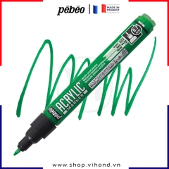 Bút đánh dấu Pebeo Acrylic Marker 0.7mm Extra Fine - Green