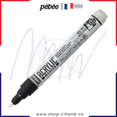 Bút đánh dấu Pebeo Acrylic Marker 0.7mm Extra Fine - White