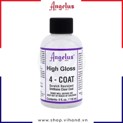 Phủ bảo vệ màu Angelus High Gloss 4 - Coat 118ml (4Oz)