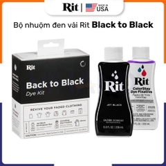 Bộ thuốc nhuộm đen quần áo Rit Back to Black Dye Kit