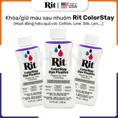 Dung dịch khóa màu & làm bền màu nhuộm Rit ColorStay Dye Fixative - 236ml