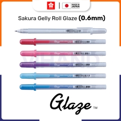 Bút bi Gel mực nổi 3D, bóng sáng để vẽ trang trí Sakura Gelly Roll Glaze - Ngòi 0.6mm