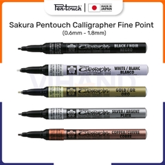 Bút sơn dầu nét thư pháp Sakura PenTouch Calligrapher Fine Point 0.6mm ~ 1.8mm