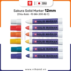 Bút đánh dấu công nghiệp chịu nhiệt độ cao Sakura Solid Marker High Temperature - Ngòi 12.0mm