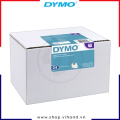 Thùng 24 cuộn tem giấy in địa chỉ Dymo LW 36 x 89mm | S0722390