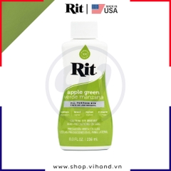 Thuốc nhuộm quần áo Rit All-Purpose Liquid Dye 236ml (Dạng lỏng) - Apple Green