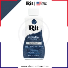 Thuốc nhuộm quần áo Rit All-Purpose Liquid Dye 236ml (Dạng lỏng) - Denim Blue