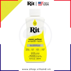 Thuốc nhuộm quần áo Rit All-Purpose Liquid Dye 236ml (Dạng lỏng) - Neon Yellow