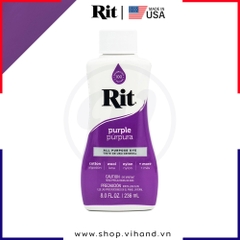 Thuốc nhuộm quần áo Rit All-Purpose Liquid Dye 236ml (Dạng lỏng) - Purple