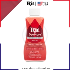 Thuốc nhuộm quần áo Rit DyeMore for Synthetics 207ml (Dạng lỏng) - Racing Red