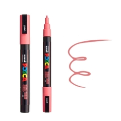 Bút sơn vẽ đa chất liệu Uni Posca PC-3M - Ngòi 0.9 - 1.3mm (Cây lẻ)