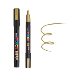 Bút sơn vẽ đa chất liệu Uni Posca PC-3M - Ngòi 0.9 - 1.3mm (Cây lẻ)