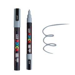 Bút sơn vẽ đa chất liệu Uni Posca PC-3M - Ngòi 0.9 - 1.3mm (Cây lẻ)