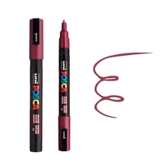 Bút sơn vẽ đa chất liệu Uni Posca PC-3M - Ngòi 0.9 - 1.3mm (Cây lẻ)