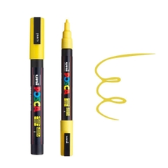 Bút sơn vẽ đa chất liệu Uni Posca PC-3M - Ngòi 0.9 - 1.3mm (Cây lẻ)
