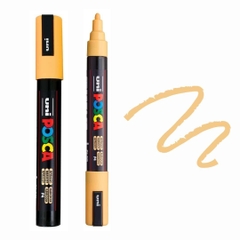 Bút sơn nước vẽ đa chất liệu Uni Posca PC-5M - Ngòi 1.8 - 2.5mm (Cây lẻ)