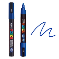 Bút sơn nước vẽ đa chất liệu Uni Posca PC-5M - Ngòi 1.8 - 2.5mm (Cây lẻ)