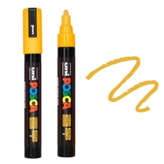 Bút sơn nước vẽ đa chất liệu Uni Posca PC-5M - Ngòi 1.8 - 2.5mm (Cây lẻ)