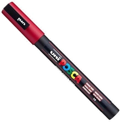 Bút sơn nước vẽ đa chất liệu Uni Posca PC-5M - Ngòi 1.8 - 2.5mm (Cây lẻ)