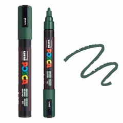 Bút sơn nước vẽ đa chất liệu Uni Posca PC-5M - Ngòi 1.8 - 2.5mm (Cây lẻ)