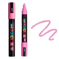 Bút sơn nước vẽ đa chất liệu Uni Posca PC-5M - Ngòi 1.8 - 2.5mm (Cây lẻ)