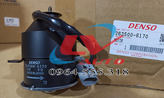 MÔ TƠ QUẠT DÀN NÓNG TOYOTA CAMRY 2.4 / 3.0 (2002–2006) | MÃ 263500-6170 – DENSO – GIẮC 2 CHÂN – CHẠY ÊM – LẮP ZIN