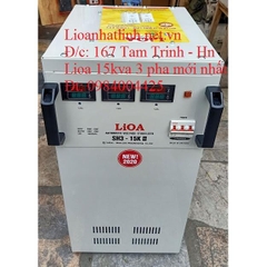 ỔN ÁP LIOA 15KVA 3 PHA SH3 - 15K II MỚI NHẤT 2024 - 2025