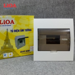 TỦ ĐIỆN NHỰA LIOA CHỨA 4 - 8 APTOMAT
