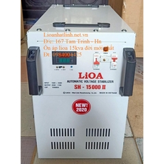 ỔN ÁP LIOA 15KVA - 15KW SH - 15000 II ĐỜI MỚI NHẤT 2024 - 2025 DÂY ĐỒNG 100%