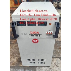 ỔN ÁP LIOA 10KVA 3 PHA DR3 - 10K II DẢI RỘNG 160V ~ 430V