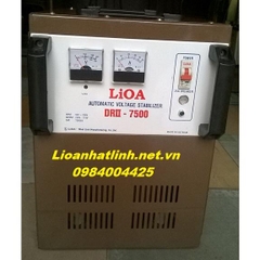 ỔN ÁP LIOA 7.5KVA DẢI 50V DRII 7500 HÀNG TỒN KHO THẾ HỆ 1