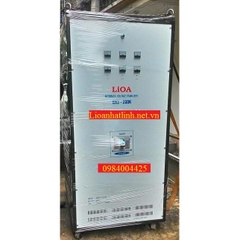 ỔN ÁP LIOA 200KVA - 200KW 3 PHA MODEL SH3 - 200K THẾ HỆ 1, ĐỒNG HỒ CƠ