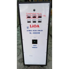 ỔN ÁP LIOA 60KVA - 60KW - 60000W 3 PHA ĐỜI CŨ TỒN KHO