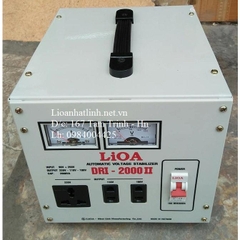 ỔN ÁP LIOA 2KVA - 2KW MÃ SẢN PHẨM DRI - 2000 II ĐỜI MỚI NHẤT