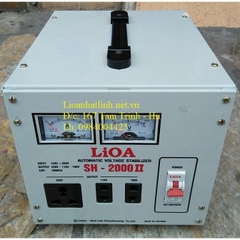 ỔN ÁP LIOA 2KVA - 2KW MÃ SẢN PHẨM SH - 2000 II ĐỜI MỚI NHẤT